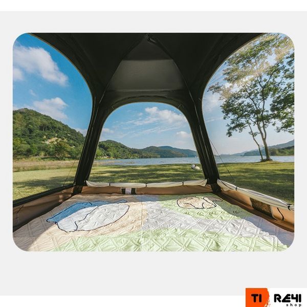 Палатка трехместная автоматическая Naturehike Ango CNK2550WS010, S, серая 6927595785799 фото