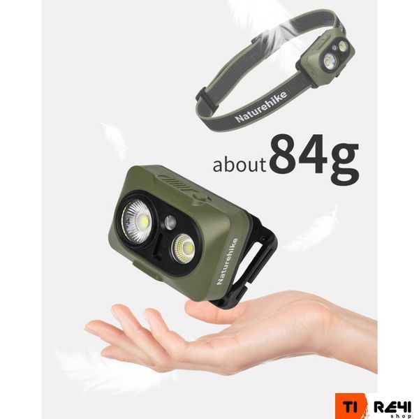Фонарь налобный Naturehike CNK2450ZM010, коричневый 6976507665452 фото