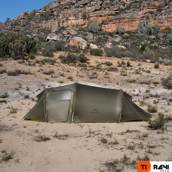 Палатка двухместная Naturehike Opalus, UL, CNK2450WS036, темно-зеленая 6927595795903 фото