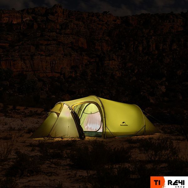 Палатка двухместная Naturehike Opalus, UL, CNK2450WS036, темно-зеленая 6927595795903 фото