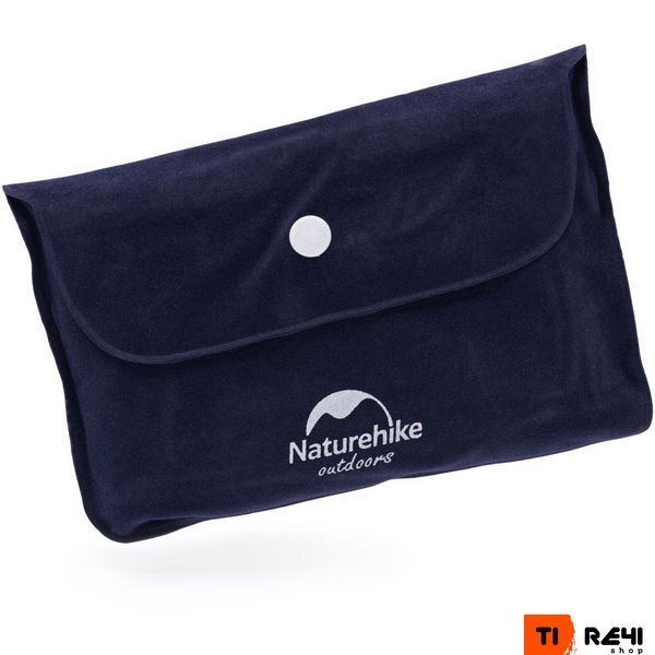Подушка надувная Naturehike Square Inflatable NH18F018-Z, темно-голубой 6975641885504 фото