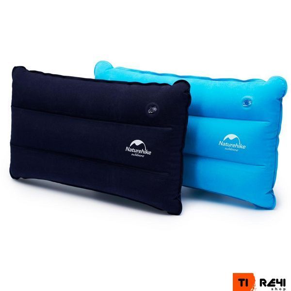 Подушка надувная Naturehike Square Inflatable NH18F018-Z, темно-голубой 6975641885504 фото