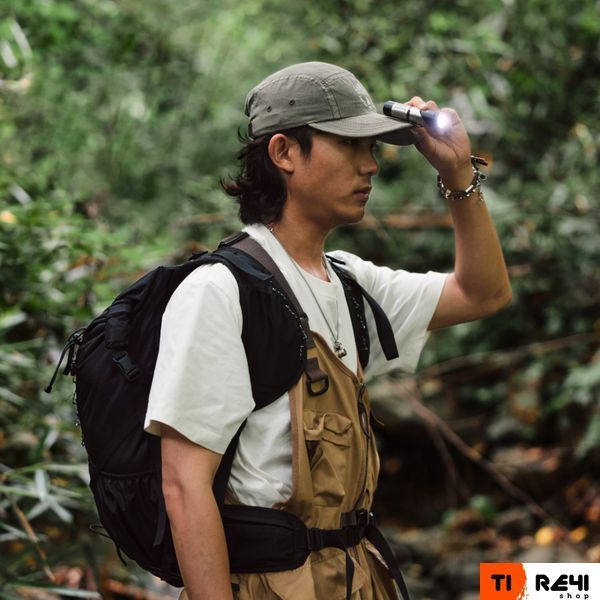 Фонарь с клипсой Naturehike CNK2450ZM013, черно-серый 6976507668521 фото