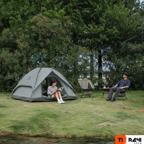 Намет тримісний автоматичний Naturehike NH21ZP008, оливково-зелений 6927595777442 фото