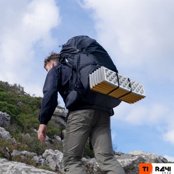 Коврик складной&nbsp;IXPE Naturehike CNK2550WS030, алюминиевая пленка, 18 мм, медово-золотой 6977465868190 фото